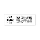 Zakelijk Logo Retouradres Professioneel Modern  Zelfinktende Stempel (Design)