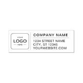 Zakelijk Logo Retouradres Zelfinkende Stempel (Design)