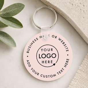 Zakelijk Logo   Roze Vrouwelijke Professionele Uit Sleutelhanger