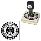 Zakelijk Logo Rubber Stempel (Gestempeld)
