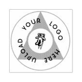 Zakelijk logo rubberstempel (Afrduk)