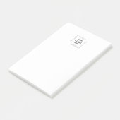 Zakelijk logo | Schoon Eenvoudig Professioneel Pos Post-it® Notes (Schuin)