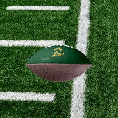 Zakelijk logo smaragdgroen american football