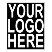 Zakelijk logo-stempel voor merkidentiteit van klei rubberstempel (Afrduk)