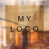 Zakelijk logo venster folie vierkant raamsticker (Vel 2)