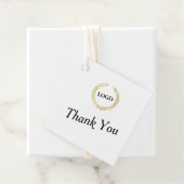 Zakelijk Logo vierkant Dank u ophangen Labels (In situ)