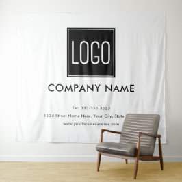 Zakelijk Logo Wandkleed – Gebrandmerkte Wanddecora