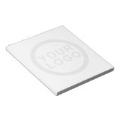 Zakelijk logo watermerk logo witte notitieblok (Schuin)