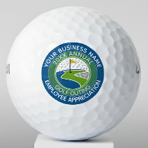 Zakelijk Logo Werknemers Waardering Golf Evenement