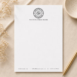Zakelijk Logo Witte Briefhoofd