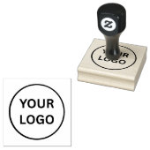 Zakelijk maatwerk logo rubberen stempel (Gestempeld)