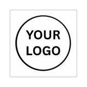Zakelijk maatwerk logo rubberen stempel (Afrduk)
