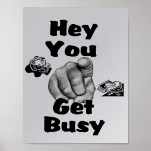 Zakelijk maken - School Poster