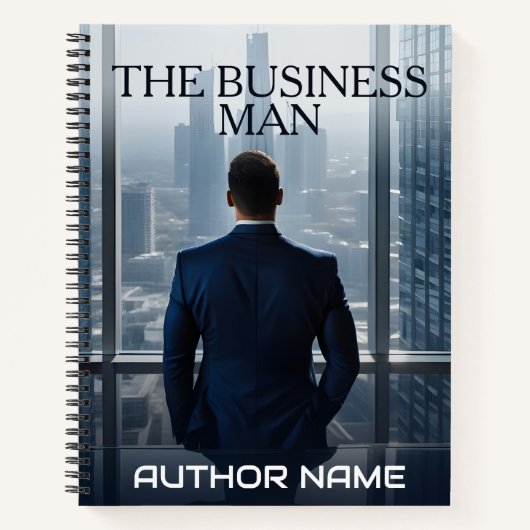 Zakelijk Mannen Boekomslag Inspiratie Notitieboek (Voorkant)