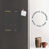 Zakelijk Merk Logo 2024 Kerstkalender Magneet