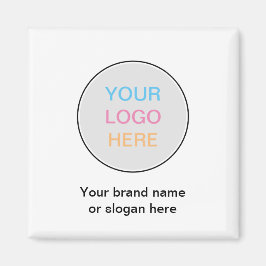 Zakelijk merk Logo White Koelkast Magnet