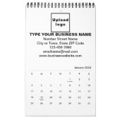 Zakelijk Merk op Agenda Kalender (Jan 2026)