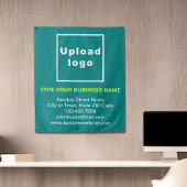 Zakelijk Merk op Blauwgroen Groen Tapestry Wandkleed