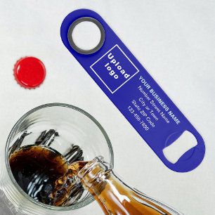 Zakelijk merk op Blue Bottle Opener Speed Flessenopener