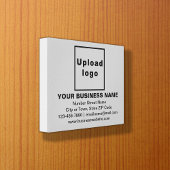 Zakelijk merk op grijs rivierschilderafdrukken canvas afdruk