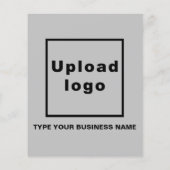 Zakelijk merk op grijs vel (Achterkant)