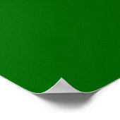 Zakelijk merk op groen Poster van rechthoek (Hoek)