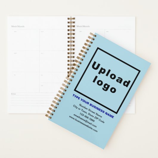 Zakelijk merk op Lichtblauw Hoesje van Planner (Display)