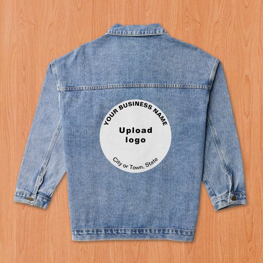 Zakelijk Merk op Vrouwen Denim Jacket