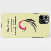 Zakelijk mobiel iPhone hoesje (Achterkant horizontaal)