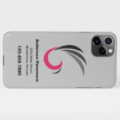 Zakelijk mobiel iPhone hoesje (Achterkant horizontaal)