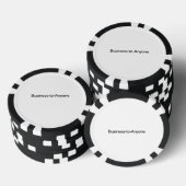 Zakelijk naar Iedereen Poker Chips (Opstapeling)