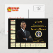 Zakelijk Nieuwjaar Vakantie Groeten Briefkaart (Voorkant / Achterkant)