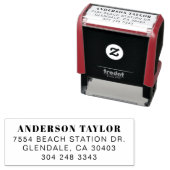 Zakelijk Notarieel Kantoor Retouradres Zelfinktende Stempel (In situ)