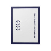 Zakelijk Notitieblok Navy Blue (Linkerzijde)