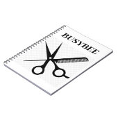 Zakelijk Notitieboek - Busybee Design + Logo (Linkerzijde)