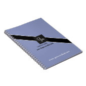 Zakelijk notitieboek met aangepast bedrijfslogo (Rechterzijde)