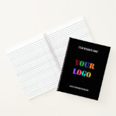 Zakelijk notitieboek met eigen logo-tekst Kies kle (Binnen)