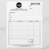 Zakelijk offertedocument - Flexibele typegebieden Flyer (Voorkant)
