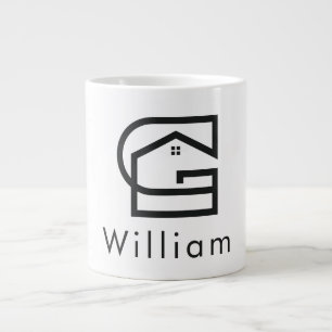 Zakelijk Onroerend Goed Letter G Huis Grote Koffiekop