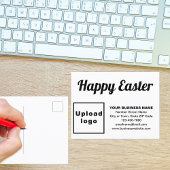 Zakelijk Pasen Wit Vakantie Briefkaart