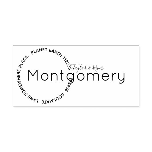 Zakelijk | Persoonlijk Creëer Uw eigen retouradres Rubberstempel (Afrduk)