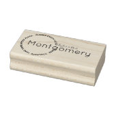 Zakelijk | Persoonlijk Creëer Uw eigen retouradres Rubberstempel (Stempel)