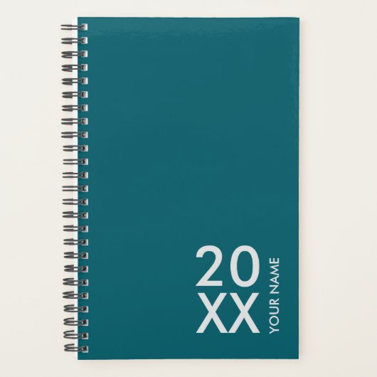 Zakelijk Persoonlijk Personaliseren Wekelijkse Pla Planner (Voorkant)