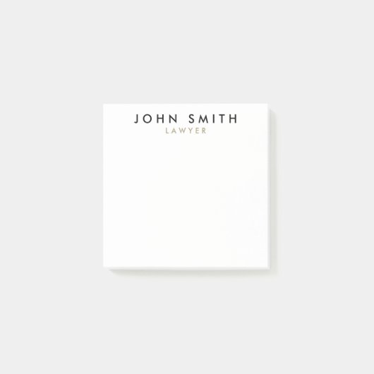 Zakelijk Post-it® Notes (Voorkant)