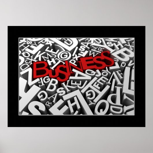 Zakelijk Poster (Voorkant)