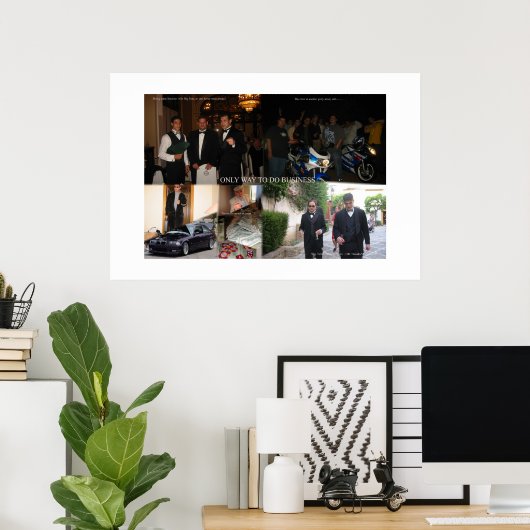 Zakelijk Poster (Thuiskantoor)