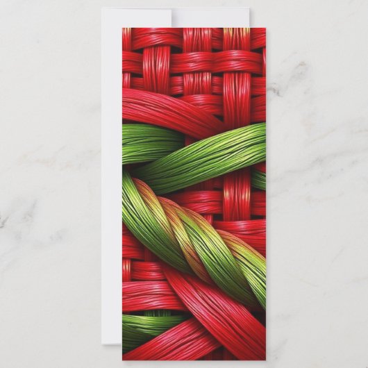 Zakelijk Potluck kerstfeest Kaart (Achterkant)