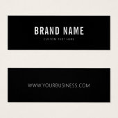 Zakelijk productetiket Hang Label Mini Visitekaartjes (Voorkant /achterkant)