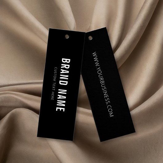 Zakelijk productetiket Hang Label Mini Visitekaartjes