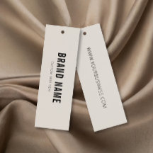 Zakelijk productetiket Hang Label